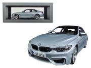 BMW M4 Coupe Silver 1 18 Diecast Model Car by Paragon