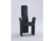 Fully upholstered arm chair_Green Pack of2