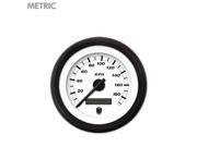 Speedometer Gauge Metric Classic Black Modern Needles Black Trim Rings Style Kit Installed
