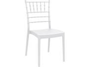 Josephine Outdoor Dining Chair White Pack Of 2