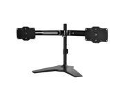 Horizontal dual LCD monitor desk stand support up to 32 LCD monitor