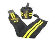 Spinto 103 Weight Lifting Elastic Wrist Wraps Gold