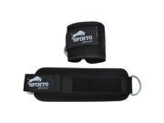 Spinto Fitness Ankle Cuff Black
