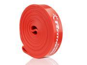 Furinno RFitness RF1506 RD Professional 41 Inch Long LOOP Stretch Latex Exercise Band X HEAVY Red