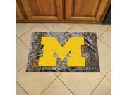 University of Michigan Scraper Mat 19x30 - Camo University of Michigan Scraper Mat 19x30 - Camo