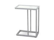 Furinno FTD0405G Kaca Glass Snack Table Clear