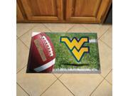 West Virginia University Scraper Mat 19x30 - Ball West Virginia University Scraper Mat 19x30 - Ball