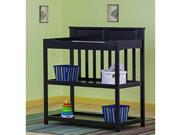 Dream On Me Zoey 3 in 1 Convertible Changing Table Twin Bed Black