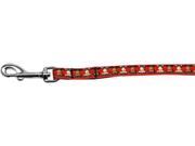 Reindeer Nylon Ribbon Pet Leash 3/8 inch wide 4Ft Lsh Reindeer Nylon Ribbon Pet Leash 3/8 inch wide 4Ft Lsh