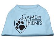Game of Bones Screen Print Dog Shirt Baby Blue Sm (10) Game of Bones Screen Print Dog Shirt Baby Blue Sm (10)