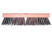 12 CARBON STEEL WIRE DECK BRUSH W O H