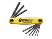 Bondhus 116 12585 3 16 Inch 3 8 Inch Gorilla Gripfold Up Tool Set