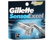 Gillette Sensor Excel Cartridges 5 ct