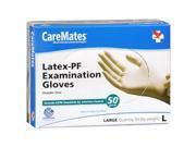 CareMates Latex PF Examination 50 ct