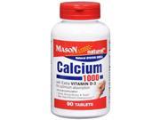 Mason Vitamins Natural Calcium 1000 Oyster Shell Tablets 90ct