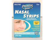 Premier Value Nasal Strips Original Medium Large Clear 30ct