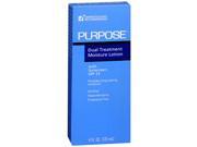 Purpose Dual Treatment Moisture Lotion with SPF 10 4 oz.