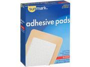 Sunmark Adhesive Pads 3 X 4 10 ct