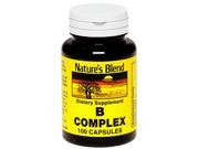 Nature s Blend B Complex Capsules 100 ct