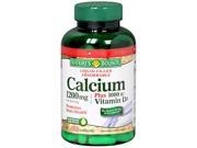 Nature s Bounty Calcium 1200 mg Per Serving Plus Vitamin D Softgels 100 ct