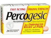 Percogesic Acetaminophen Pain Reliever Tablets 24ct