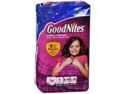 GoodNites Girls Bedtime Underwear Size L XL 11 ct cs of 4