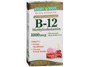 Nature s Bounty B 12 1000 mcg Microlozenges Natural Cherry Flavor 60 Tablets