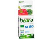 Beano To Go Dietary Supplement Tablets 12 ct