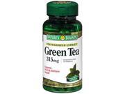 Natures Bounty Green Tea Extract 315mg 100 Capsules