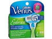 Gillette Venus Embrace Cartridges 4 ct