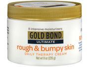 Gold Bond Ultimate Rough Bumpy Skin Daily Therapy Cream 8 oz Jar