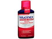Mucinex Sinus Max Severe Congestion Relief Liquid 6 OZ