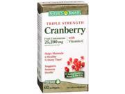 Nature s Bounty Triple Strength Natural Cranberry With Vitamin C 60 Softgels