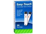Easy Touch Blood Glucose Test Strips 50 ct