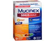 Mucinex Sinus Max Day and Night Liquid Gels 24 ct