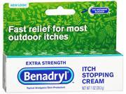 Benadryl Extra Strength Itch Relief Cream  Topical Analgesic  1 oz ( Pack Of 3)