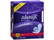 Always Xtra Protection Dailies Liners Extra Long Unscented 68 ct