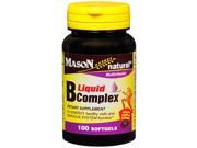 Mason Vitamins Natural B Complex Softgels 100ct