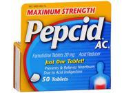 Pepcid AC Tablets Maximum Strength 50 ct