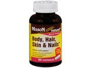 Mason Natural Body Hair Skin Nails 60 Capsules