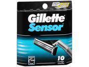 Gillette Sensor Cartridges 10 ct