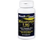Mason Natural Melatonin 5 mg Tablets Extra Strength 60ct