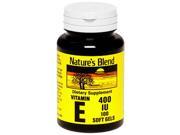 Nature s Blend Vitamin E IU 100 Softgels