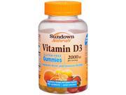 Sundown Naturals Vitamin D3 2000 IU per Serving Gummies 90 ct