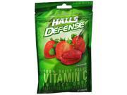 Halls Defense Vitamin C Drops Strawberry 30 ct