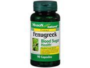 Mason Natural Fenugreek Blood Sugar Health 90 Capsules