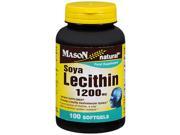 Mason Natural Soya Lecithin 1200 mg Softgels 100ct