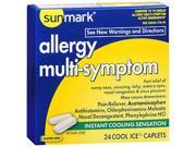 Sunmark Allergy Multi Symptom Caplets 24 ct