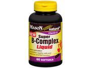 Mason Natural Super B Complex 60 Liquid Softgels