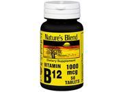 Nature s Blend Vitamin B12 1000 mcg Tablets 50 ct